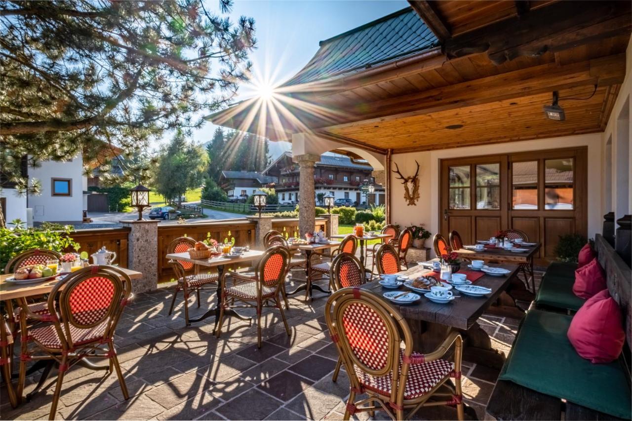 Hotel Garni Ransburgerhof Flachau Exterior foto